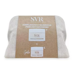 SVR DENSITIUM Zestaw Creme Riche Pielęgnacja przeciwstarzeniowa (Krem Riche na dzień, 50ml + Balsam regenerujący na noc, 13ml + kosmetyczka) - >>> DARMOWA od 99zł <<< w 24h ! - Zestawy kosmetyków damskich - miniaturka - grafika 1