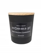 Świece - Świeca Sojowa 100% Białe Drzewo Sandałowe 180 Ml Z Wieczkiem - Aromma - miniaturka - grafika 1