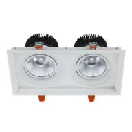Oprawy, klosze i abażury - OXYLED Lampa wpuszczana DW1 OLITE DUE 76W 3000K 846369 846369 - miniaturka - grafika 1