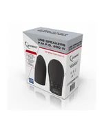 Głośniki komputerowe - GŁOŚNIKI GEMBIRD 2.0 SPK502 BLACK PMPO 200W USB SPK502 - miniaturka - grafika 1