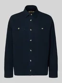 Kurtki męskie - Kurtka koszulowa w kroju regular fit z kieszeniami na piersi model 'DENNY' - miniaturka - grafika 1