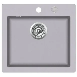 Teka CLIVO 50 S-TQ METALIC aluminium 40148011 - Zlewozmywaki - miniaturka - grafika 1