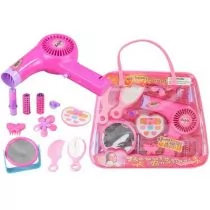 Lean Toys Zestaw Kosmetyków Kosmetyczka Suszarka na Baterie - Zabawy w naśladowanie dorosłych - miniaturka - grafika 1