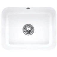 Zlewozmywaki - Villeroy & Boch Cisterna 60C Classicline (podblatowy) 550x440mm KM stone [Biały mat] (670601RW) - miniaturka - grafika 1