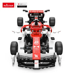 1: 24 Alfa Romeo F1 C42 340el. Klocki RASTAR - Zabawki zdalnie sterowane - miniaturka - grafika 1