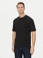 Koszulki męskie - Calvin Klein T-Shirt K10K114167 Czarny Slim Fit - miniaturka - grafika 1