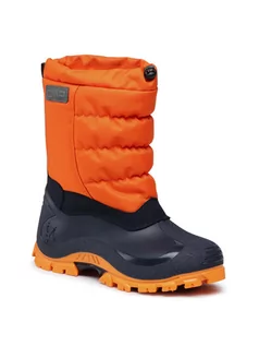 Buty dla dziewczynek - CMP Śniegowce Kids Hanki 2.0 30Q4704J Pomarańczowy - grafika 1