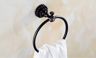 wieszak na ręczniki CECEA czarny - czarny - Wieszaki łazienkowe - miniaturka - grafika 1