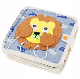 Książka Filcowa 3d Montessori Busy Book Zajęta Książka Sensoryczna - Zabawki sensoryczne Książka Filcowa 3d Montessori Busy Book Zajęta Książka Sensoryczna - Zabawki sensoryczne - miniaturka - grafika 1