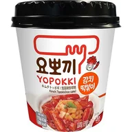 Szybkie dania obiadowe - Yopokki Topokki Kimchi CUP 115g - miniaturka - grafika 1