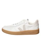 Trampki męskie - Veja Skórzane sneakersy "V 10" w kolorze kremowo-białym - miniaturka - grafika 1