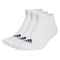 Skarpetki damskie - adidas, Calze Sportive Imbottite A Taglio Basso 6 Paia, skarpety, biały/czarny, L, uniseks dla dorosłych - miniaturka - grafika 1