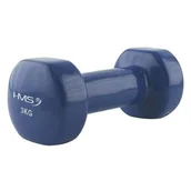 Hantle i ciężarki - HMS Hantle pokryte winylem 2 x 3 kg granatowe 17-6-011 - miniaturka - grafika 1