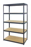 Szafy i regały magazynowe - Regał Helios magazynowy metalowy HGG_213X075X30_5_175 ilość półek nośność 175 kg / Wamar-Sosenka - miniaturka - grafika 1