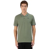 Koszulki męskie - Kappa Logo Siliam Wygodne i stylowe niskie buty sportowe, kolor biały i niebieski Dk, rozmiar 46 - miniaturka - grafika 1