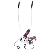 Steppery i stepy - HMS Stepper z ruchomymi ramionami i linkami S3085 różowo-biały ABI-17-22-106 - miniaturka - grafika 1