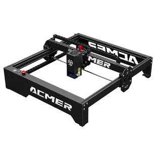 ACMER P1 Pro 20W Laser Engraver Cutter, Air Assist, Fixed Focus, 0.08*0.1mm Spot, 0.01mm Engraving Accuracy, 400*390mm - Grawerowanie i akcesoria - miniaturka - grafika 1