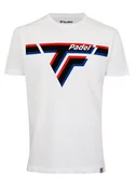 Koszulki sportowe męskie - Koszulka męska Tecnifibre  Padel Tee White S - miniaturka - grafika 1