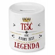 Skarbonki - Dla Kucharza Skarbonka na Urodziny na Prezent z Nadrukiem ze Zdjęciem + Opakowanie na prezent (wzór 04) - miniaturka - grafika 1