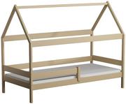 Łóżka dla dzieci i młodzieży - Skandynawskie łóżko domek dla dziecka wanilia Petit 3X 190x80 cm - miniaturka - grafika 1