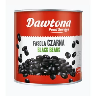 Fasola czarna konserwowa 2600g Dawtona - Pasztet i przetwory mięsne - miniaturka - grafika 1