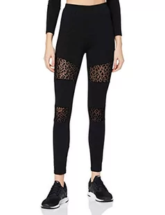Urban Classics Damskie legginsy z koronką - Legginsy - miniaturka - grafika 1