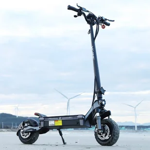 YUME SWIFT Electric Scooter, 10" All Terrain Tubeless Tires, 1200W Brushless Motor with Hall Sensor, 48V 22.5Ah Battery, 32mph - Rowery - miniaturka - grafika 14
