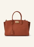 Torebki damskie - Ferragamo Torebka The New Studio Soft Large braun - miniaturka - grafika 1