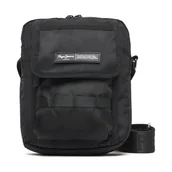 Torby męskie - Saszetka Pepe Jeans Timothy Core PM030879 Czarny - miniaturka - grafika 1