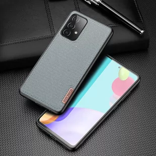 Dux Ducis Fino etui pokrowiec pokryty nylonowym materiałem Samsung Galaxy A32 5G szary - Etui i futerały do telefonów - miniaturka - grafika 2