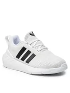 Buty dla dziewczynek - Adidas Buty Swift Run22 C GW8183 Biały - miniaturka - grafika 1