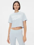 Koszulki i topy damskie - Reebok T-Shirt IM4096 Błękitny - miniaturka - grafika 1