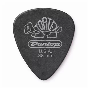 Dunlop Dunlop 488P Tortex Pitch Black kostka gitarowa 0.88mm - Kostki gitarowe - miniaturka - grafika 1