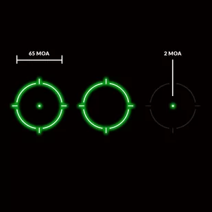 Holosun - Kolimator AEMS Green Dot - Montaż 1/3 Co-Witness - AEMS-221301 - Amunicja i osprzęt ASG - miniaturka - grafika 2