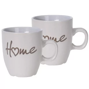 Zestaw kubków kamionkowych Home 150 ml, 2 szt., kremowy - Kubki - miniaturka - grafika 1