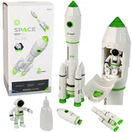 Samoloty i helikoptery - Rakieta Kosmiczna Kosmos Kosmonauta Dźwięk Światło Dym Para dymi - miniaturka - grafika 1