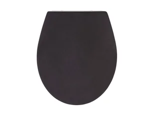 Wenko Wolnoopadająca deska sedesowa z duroplastu (Czarna klapa) - Deski sedesowe - miniaturka - grafika 1