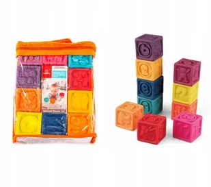 Klocki Sensoryczne 10Szt Miękka Układanka Zabawka - Zabawki sensoryczne - miniaturka - grafika 1