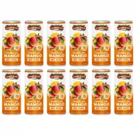 Napoje gazowane - Jungle Fruits Napój gazowany z sokiem z mango Zestaw 12 x 330 ml - miniaturka - grafika 1