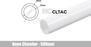 BitsPower Bitspower Crystal Link Tube 16/12mm - 500mm, weiß BP-NCCLT16ACWH-L500 - Chłodzenie wodne - miniaturka - grafika 1