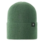 Czapki dla dzieci - Czapka Reima Reissari 5300022B Zielony - miniaturka - grafika 1