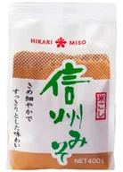 Kuchnie świata - Pasta Shinshu Shiro Miso, jasna 400g - Hikari Miso - miniaturka - grafika 1