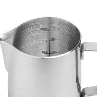 Rhinowares Dzbanek do spieniania mleka Stainless Steel Pro Pitcher srebrny 360 ml - Dzbanki i imbryki - miniaturka - grafika 2