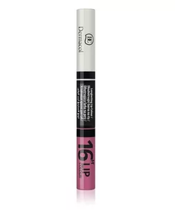 Dermacol 16H Lip Colour Longlasting 2w1 pomadka i błyszczyk do ust 21 7.1ml 65315-uniw - Szminki - miniaturka - grafika 1