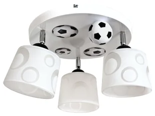Ciekawa Lampa sufitowa Mundial 3 biała żyrandol - Kawa - miniaturka - grafika 1