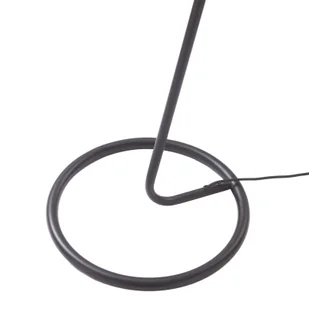 Lampa stojąca Lindby Elira, czarna, metal, 150 cm wysokości, E27 - Lampy stojące - miniaturka - grafika 3