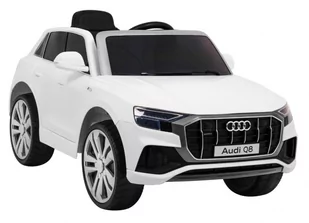 NoName Pojazd Audi Q8 LIFT Biały PA.JJ2066.BIA - Pojazdy elektryczne dla dzieci - miniaturka - grafika 1