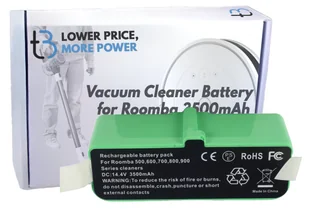 Bateria Akumulator do iRobot Roomba 500 600 700 800 900 14,4V 3500mAh - Akcesoria do robotów sprzątających - miniaturka - grafika 1