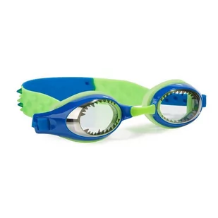 Bling2o : Okulary do pływania Aqua2ude, Royal Blue Shark with Teeth, Żarłacz błękitny - Pływanie - miniaturka - grafika 1