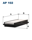 Filtry powietrza - Filtron AP 102 FILTR POWIETRZA - miniaturka - grafika 1